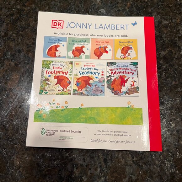 Chick Fil A Kids Bear & Bird Find a Footprint Book - Picture 2 of 3